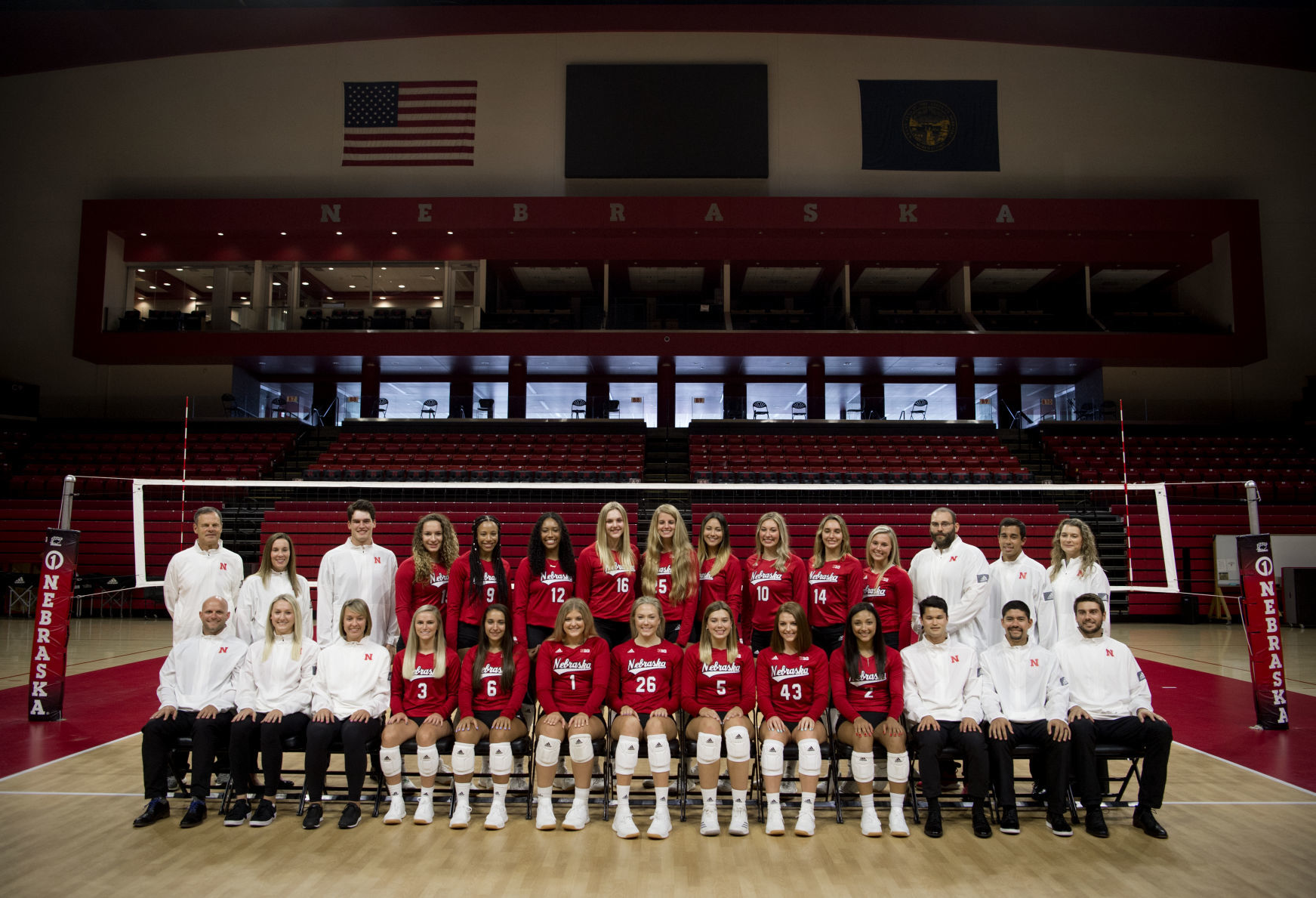 Nebraska Volleyball Media Day, 8.9